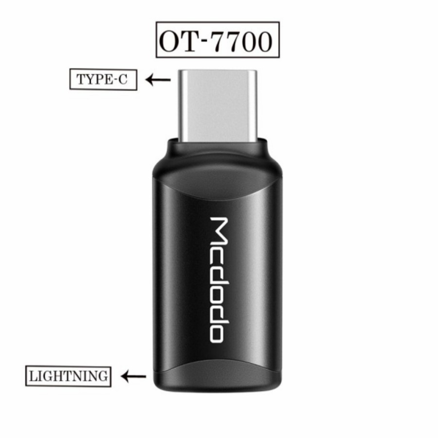 Mcdodo Charging Converter Adaptor 3A Quick Charge iPhone Android