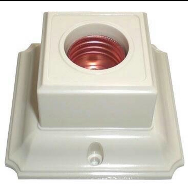 Fitting plafon segi broco / fitting lampu broco