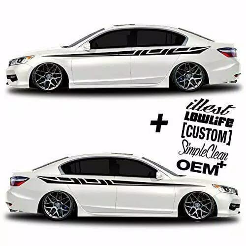 STIKER STICKER MOBIL TRIBAL STICKER MOBIL SEDAN MOBIL SEDAN KEREN TERMURAH