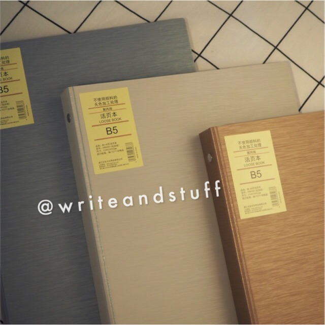 

BINDER B5 Ring Plastik | FREE Isi 60 lembar