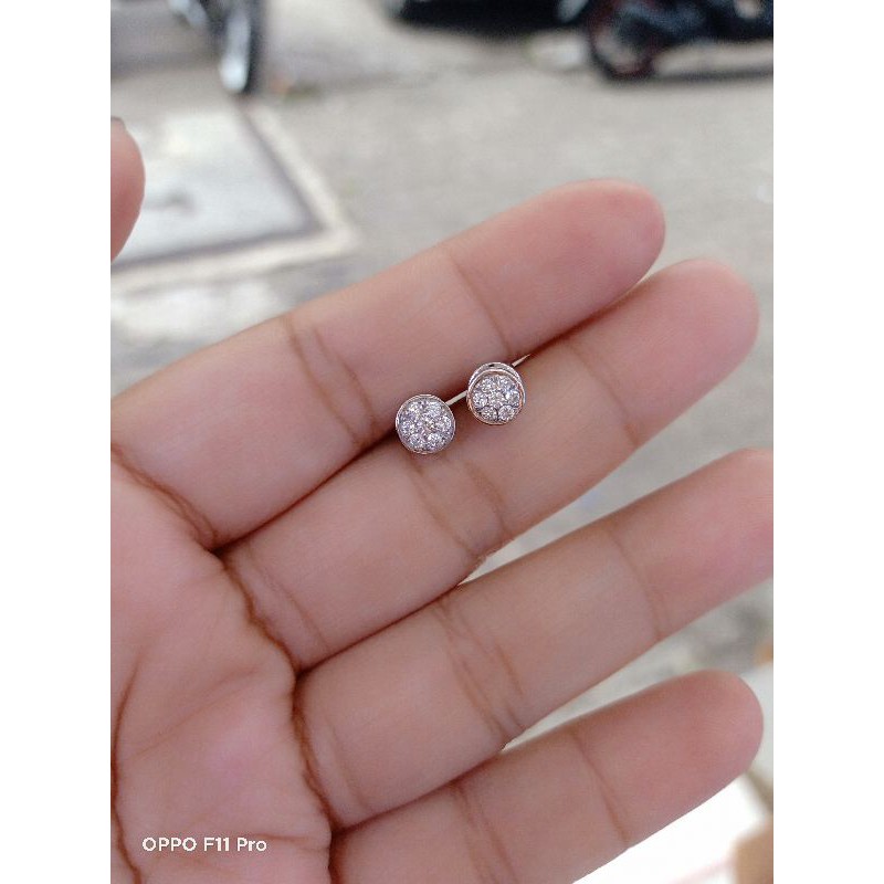 Anting/giwang murah berlian eropa asli kdyd11
