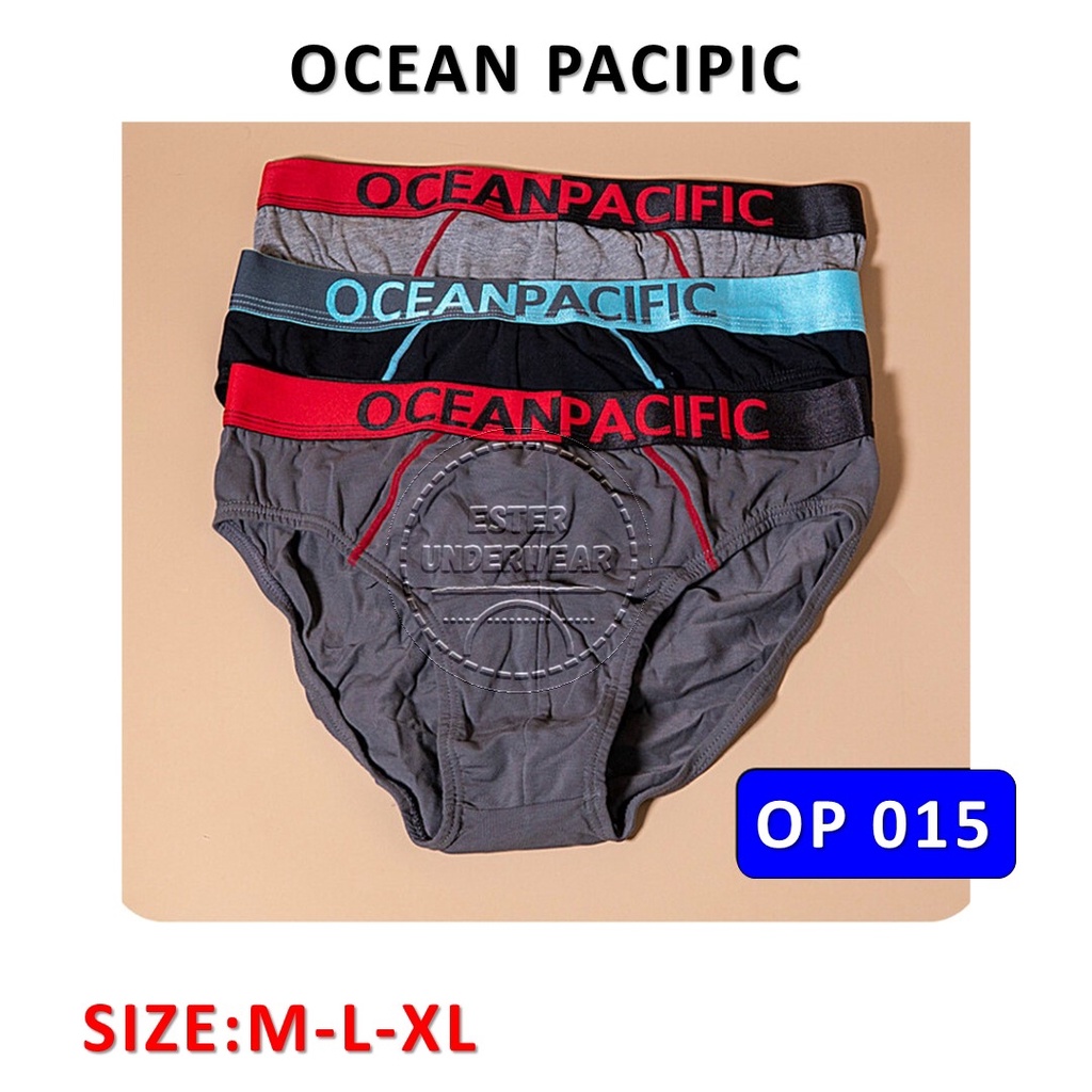 Celana dalam Pria OCEAN PACIFIC OP 015 ISI-3 PCS