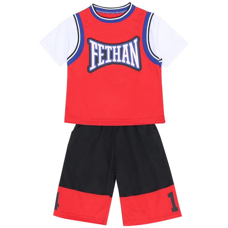 Setelan Anak Laki-laki Fethan Baju Anak Import Baju Olahraga Anak Ukuran 120-160 Usia 4-10 Thn