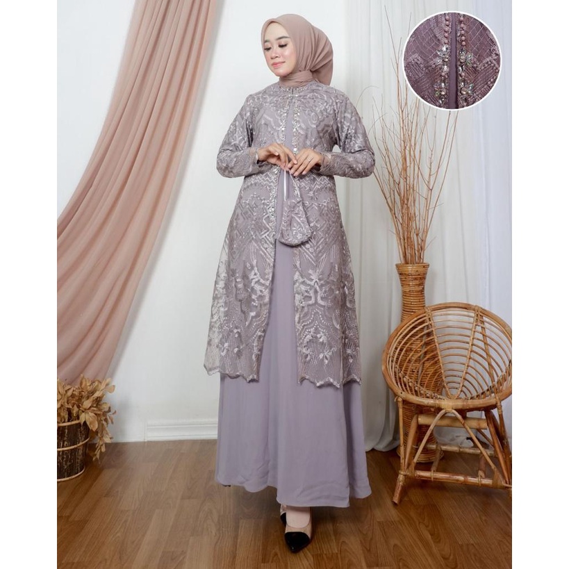 Ready Yasmin Dress Terbaru//Gamis Pesta Termewah//gamis Kekinian/gamis Modern/pakaian wanita/baju muslim/Dress Termurah/gamis terbaru 2022/termurag/gamis