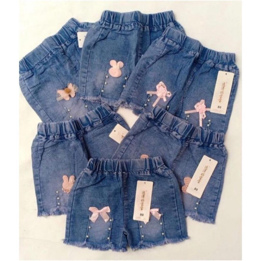 Celana Jeans Import Anak Perempuan/ Celana Hotpans Import Anak Cewek