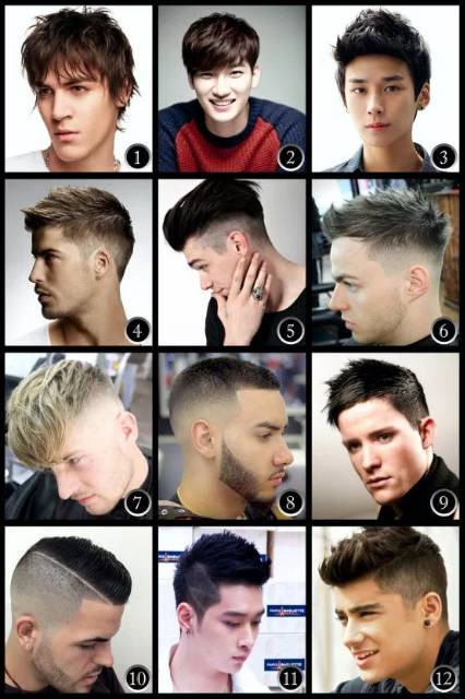 Poster Model Potong Rambut Barbershop Pria Shopee Indonesia