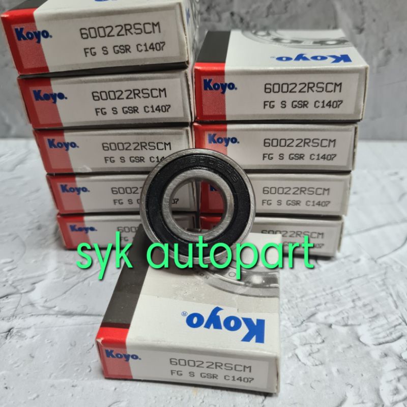 BEARING 6002 2RS KOYO TUTUP KARET