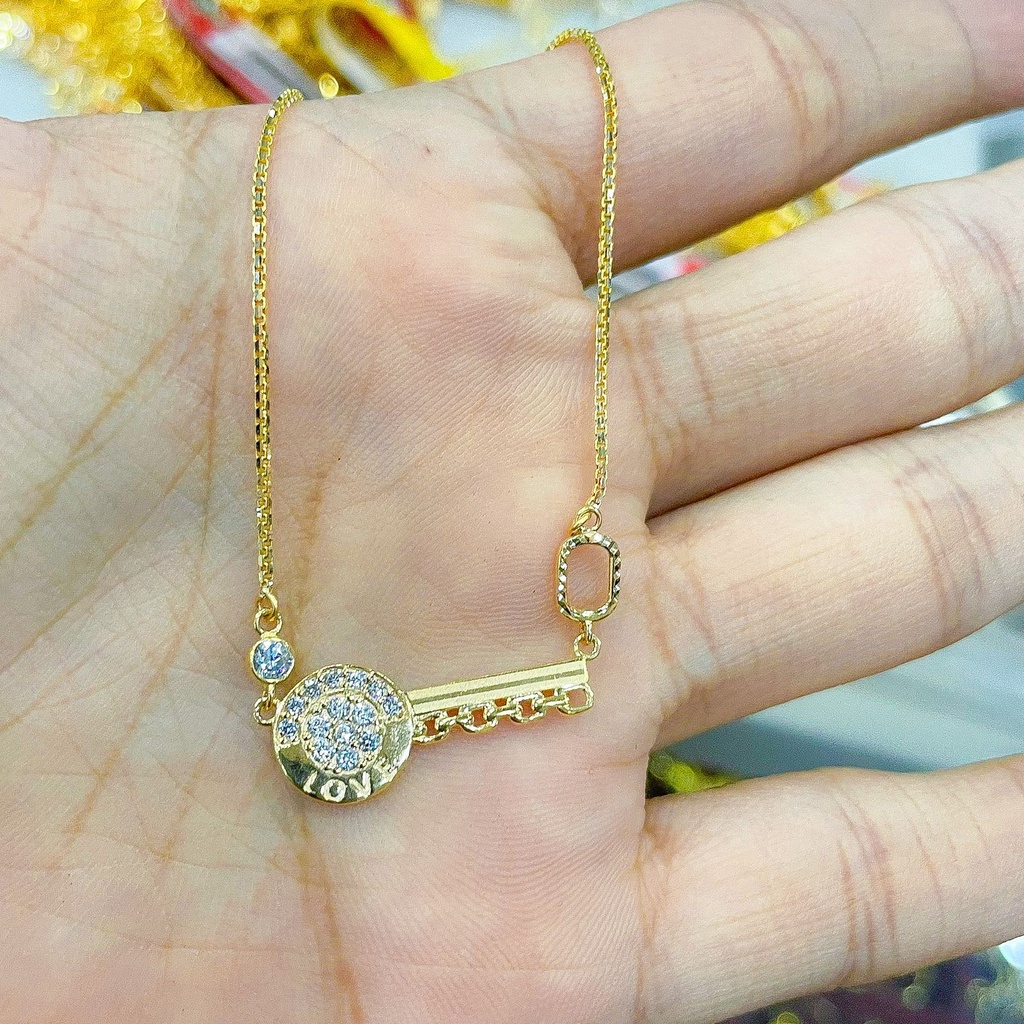 Banyak motif yaa. Kalung set anak dan dewasa emas asli kadar 700 70 16k permata diamond look lebar rantai polo holo love kunci key pita bow doff bunga kupu2 5 gram mas kuning liontin kerawang rumbai panjang tanpa permata