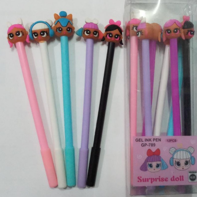 

12pcs Bolpen gel karakter
