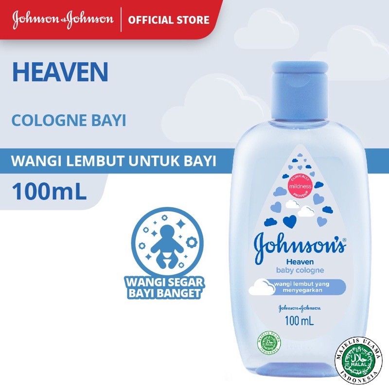 Johnson Baby Cologne Wangi Lembut Yang Menyegarkan 100ml