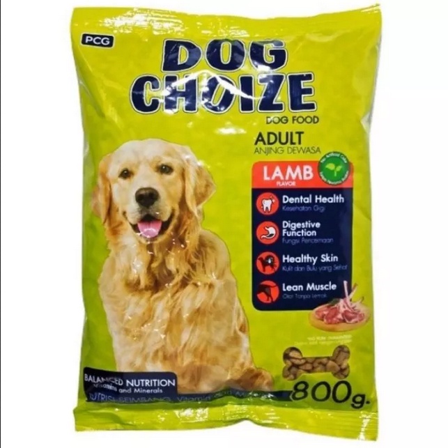 Makanan Anjing Dog Choize Lamb 800gr