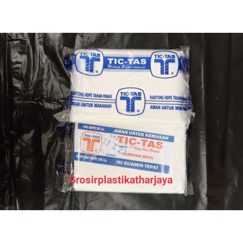 Plastik PP Cap Tic Tas uk 11x22 Murah
