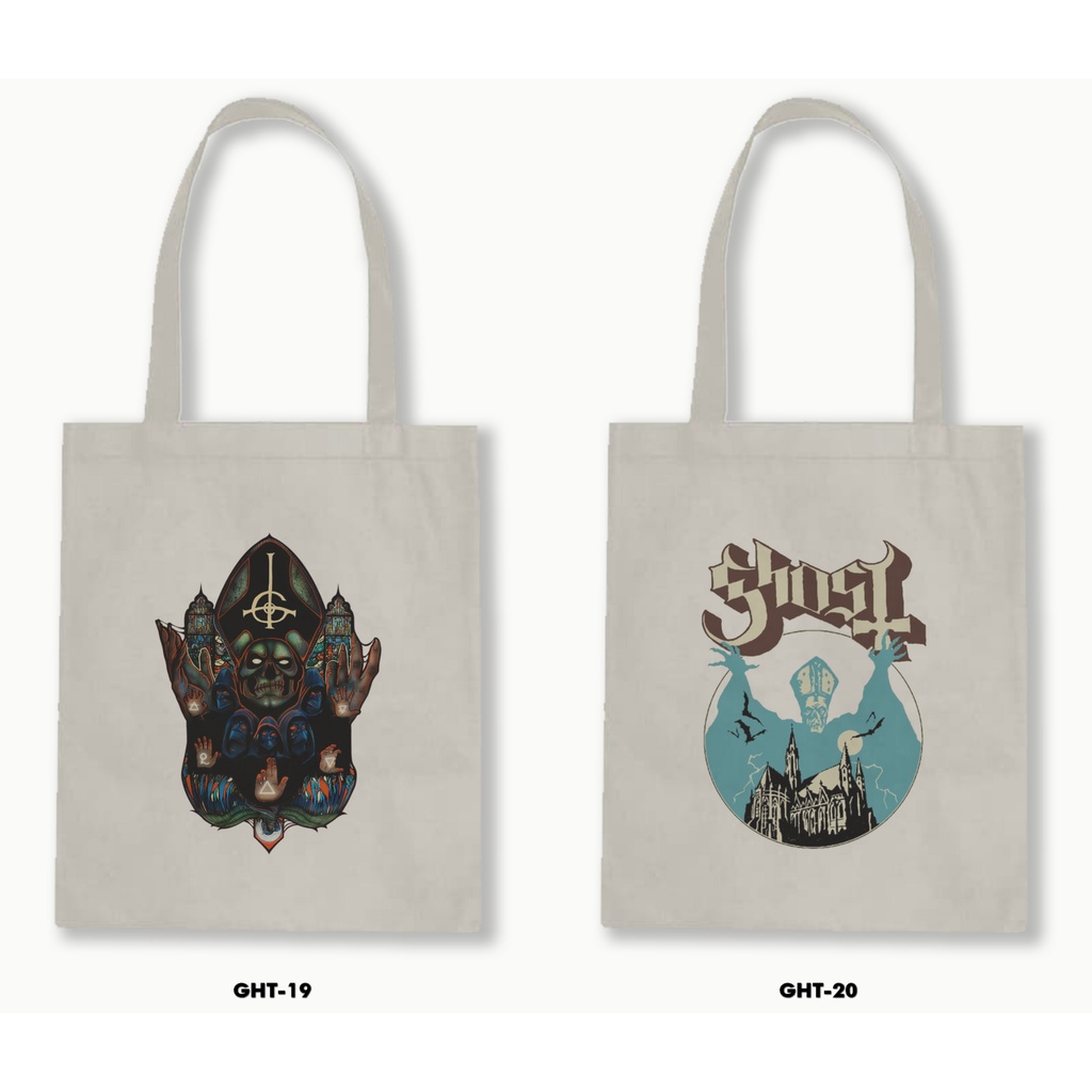 TOTE BAG BLACU - GHOST 01