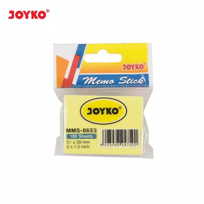 

Memo Stick / Sticky Note / Kertas Memo / Memo Tempel Joyko MMS-0653