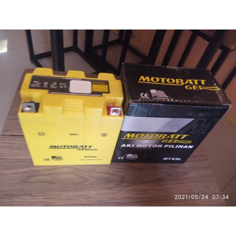 Aki kering motobatt MTX3L