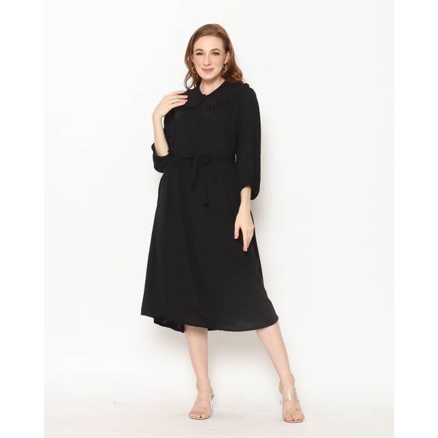 Midi Dress Ruffle 2 in 1 by So Homewear