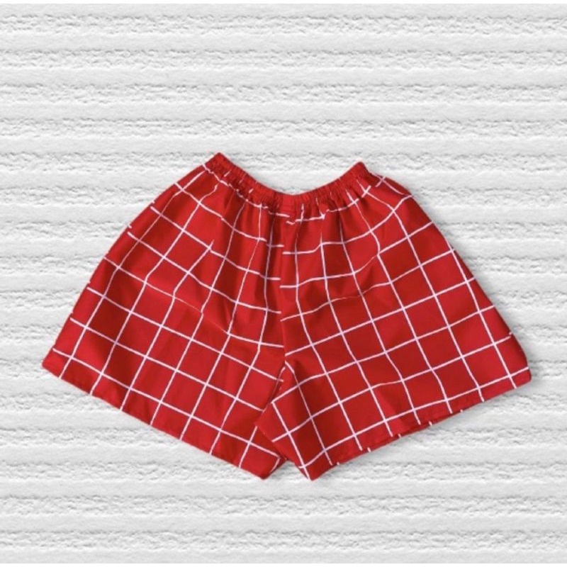 TERBARU celana boxer tartan pria