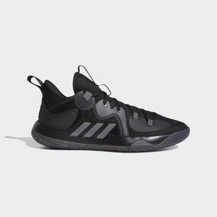 Sepatu Basket Adidas Harden Stepback 2 - Core Black/Iron/Grey Fz1075