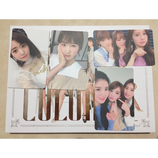 [PHOTOCARD] IZ*ONE 1ST MINI ALBUM “COLOR’IZ”