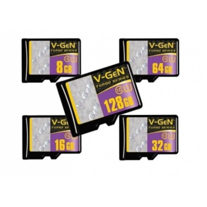Micro SD MicroSD V-GeN 8GB 16GB 32GB 64GB 128GB Turbo Series | Vgen Memory Card HP Resmi Original