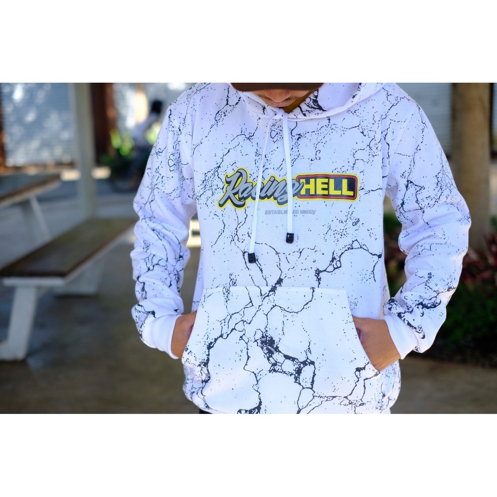 Jaket Hoodie Racing Hell Baru- Sweater Racing Fullprint Keren-Hoodie Salur Racing Hell