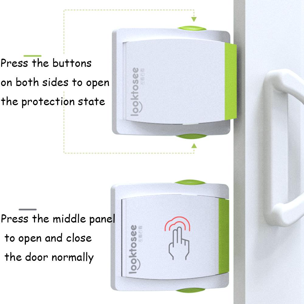 QUINTON Child Safety Lock Theftproof Sliding Jendela Sliding Kaca Pengaman Bayi Perlindungan