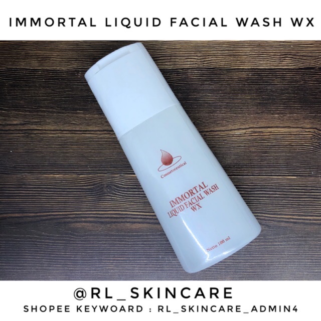 IMMORTAL LIQUID FACIAL WASH WX