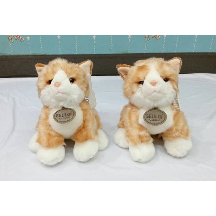 Boneka Kucing Duduk Seulgi Orange Free Sisir Brs8zj Shopee