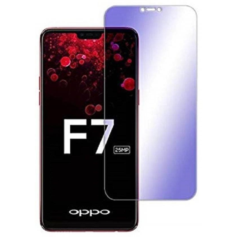 ANTI GORES KACA CAHAYA BIRU OPPO F7 - F7 YOUTH TEMPERED GLASS -ANTI  RADIASI