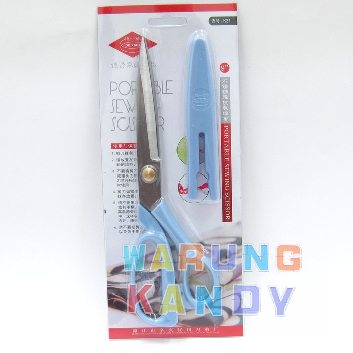 

TERBARU - GUNTING DEXIAN K31 - 9" PEMOTONG KERTAS SERBAGUNA