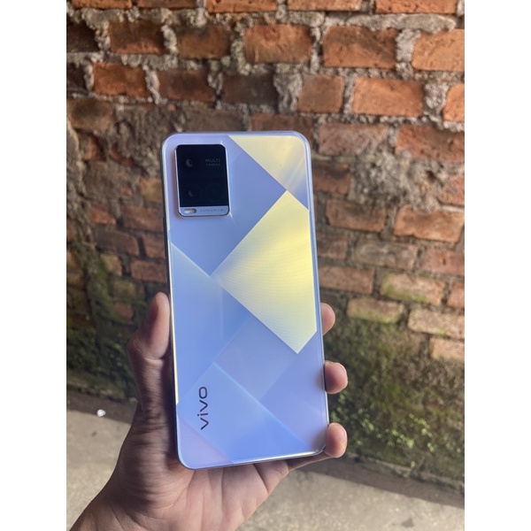 Handphone Second Murah Vivo Y21 5/64 hp seken vivo Y21 mulus fullset
