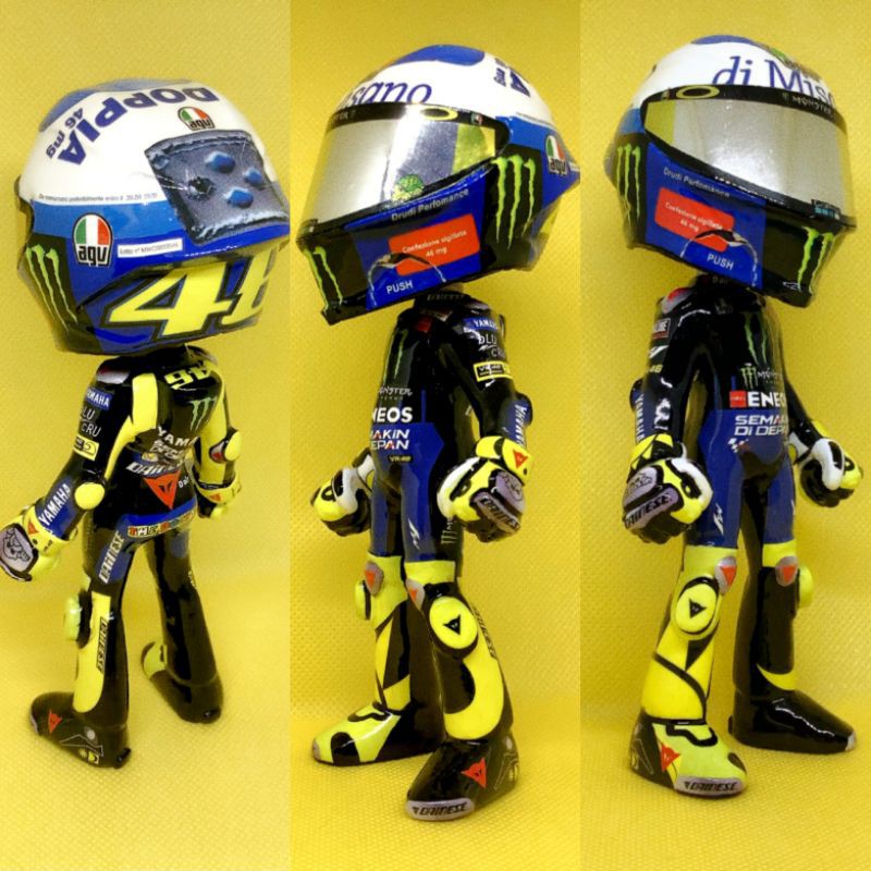miniatur valentino rossi misano 2020
