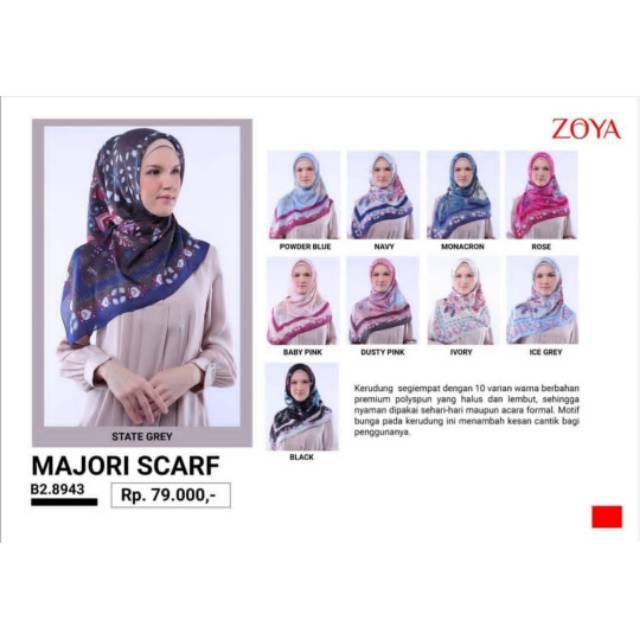 Majori scarf Zoya (New artikel) Premium