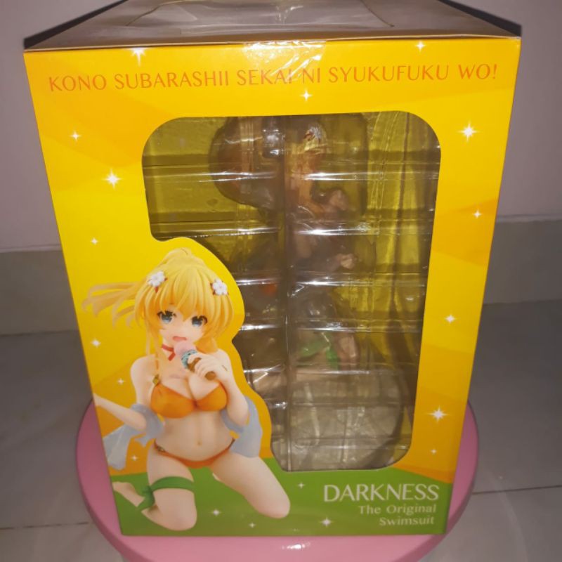 Pvc figure 1/7 darkness - light novel swimsuit Ver. konosuba