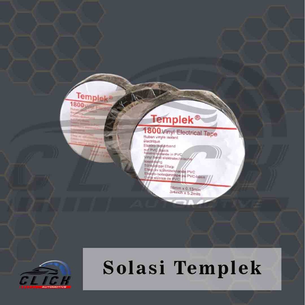 Isolasi Listrik Templek / Solasi Kabel Templek Electrical Tape