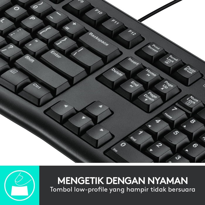 KEYBOARD LOGITECH USB K120 ORIGINAL