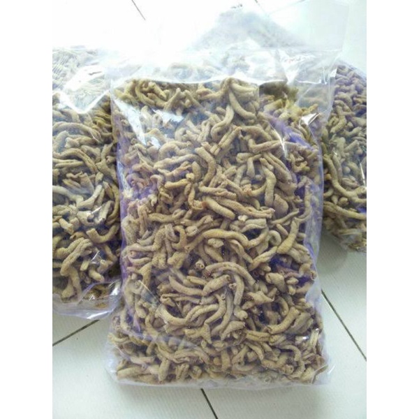 

KERIPIK USUS CAP GENTONG keripik usus ayam kiloan enak murah 1kg original gurih renyah kriuk