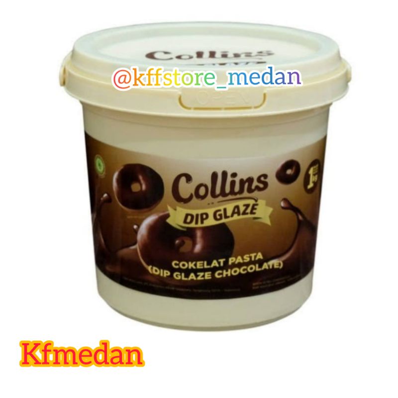 

Collins Dip Glaze Cokelat Pasta 1kg