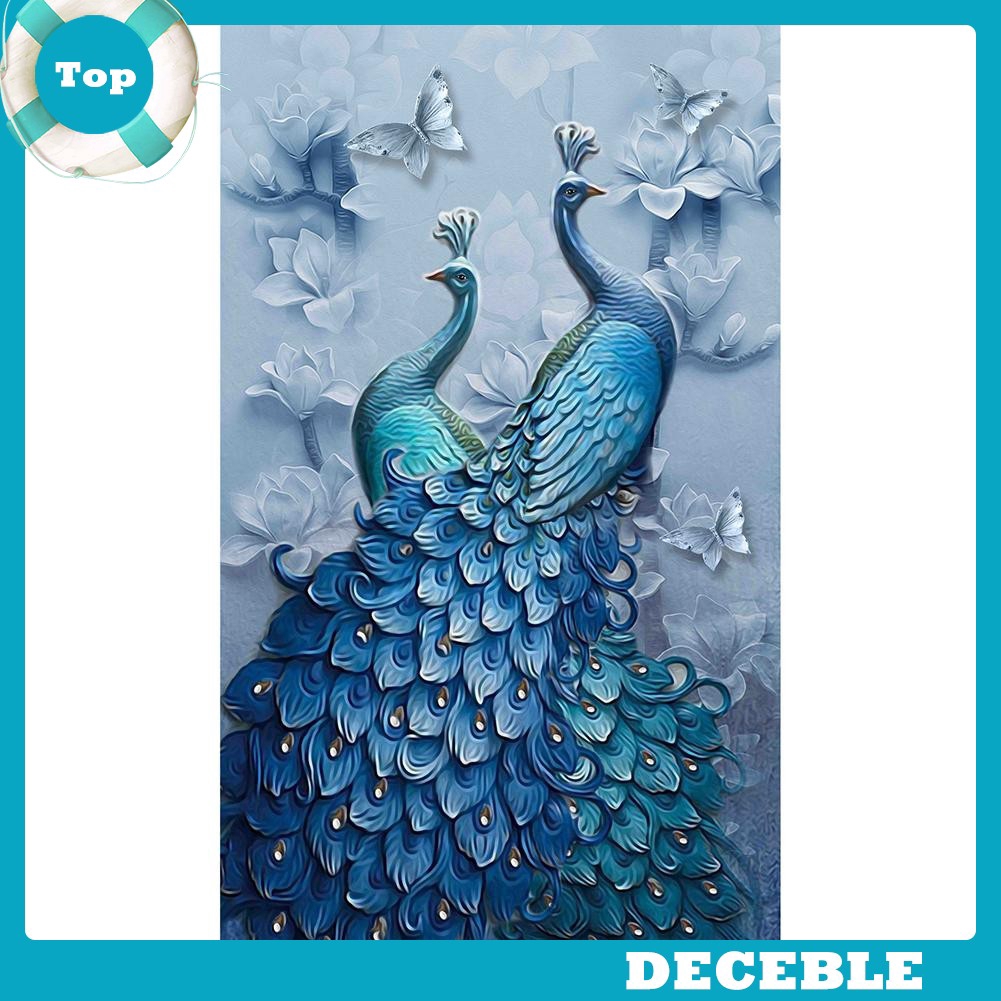 [Deble] 5D DIY Full Drill Square Diamond Painting Peaco Cross Stitch