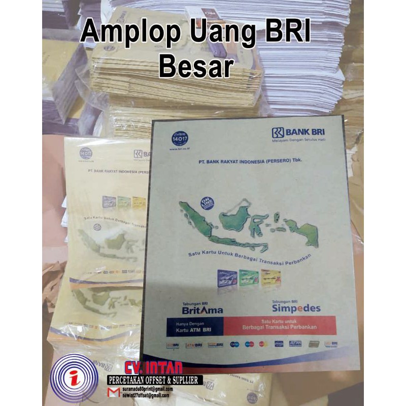 

amplop uang bri