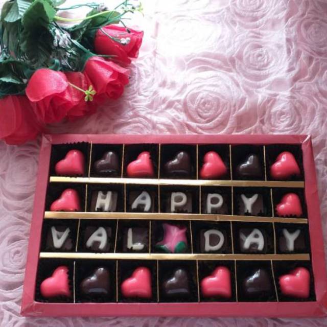 

Coklat Valentine/coklat karakter/coklat praline/coklat ucapan