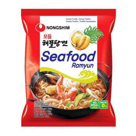 

Nongshim Seafood Ramyun 125gr - Mi Instan Rasa Seafood - Made In Korea