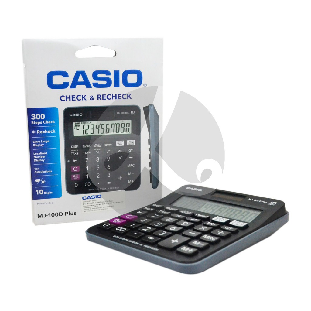 

Kalkulator Casio MJ-100D Plus Calculator Desktop
