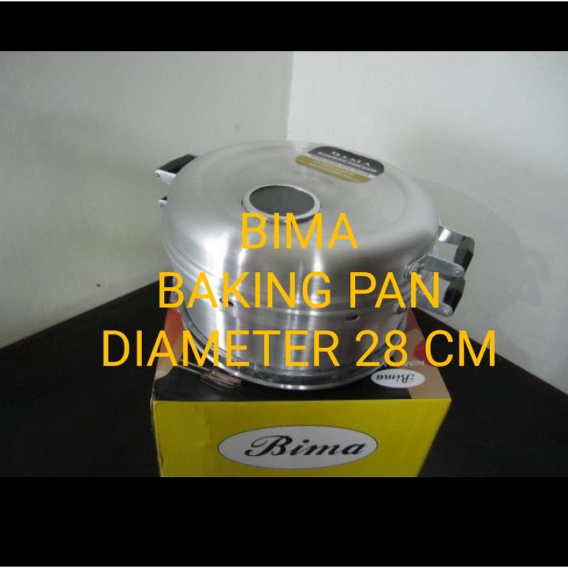 BIMA BAKING PAN 28 CM ALUMUNIUM PEMANGGANG KUE BOLU