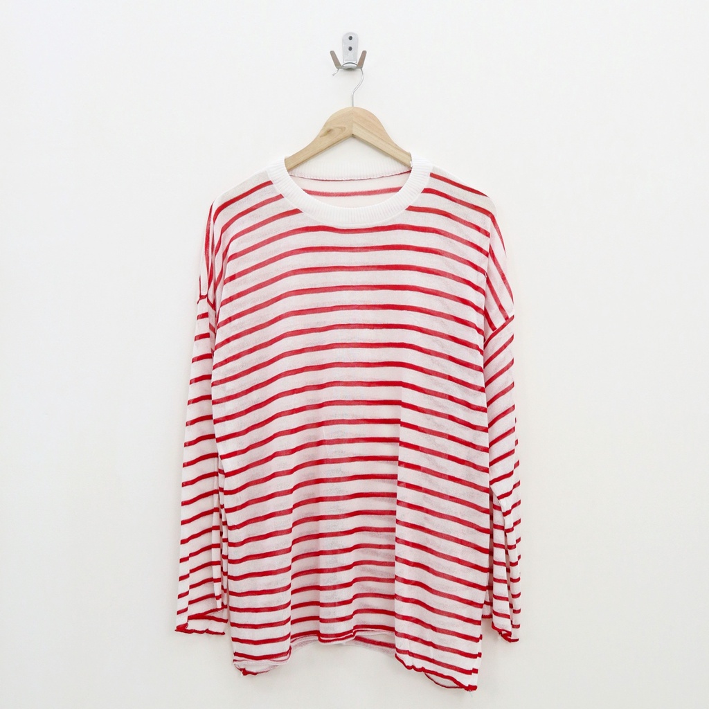 Vimbi stripe long top -Thejanclothes