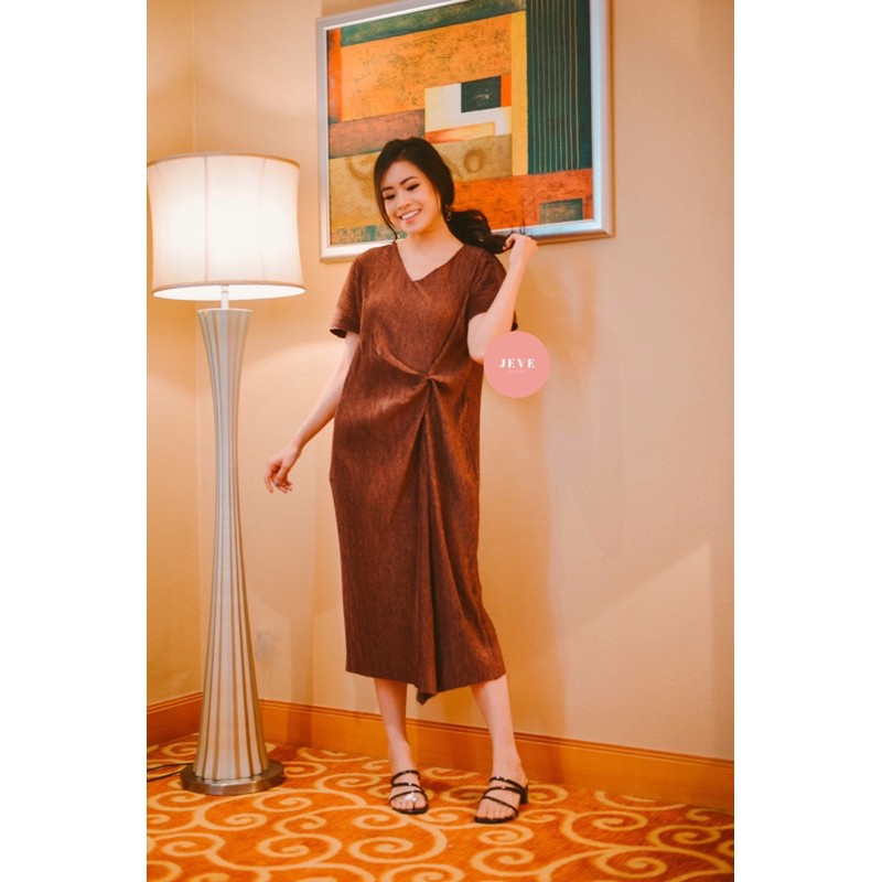 BAJU WANITA TERUSAN DRESS TERBARU ELIZA DRESS