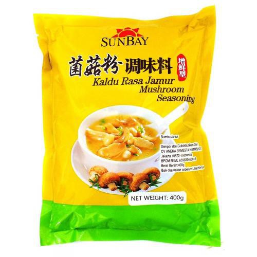 

Sunbay Kaldu Rasa Jamur 400gr Micin Vegetarian Vitsin Halal