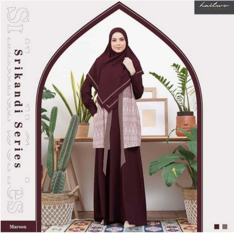 Gamis Syar'i Haitwo srikandi series ukuran XS