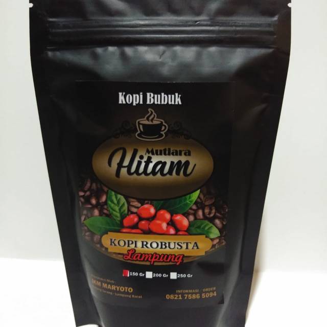

Bubuk Kopi Mutiara Hitam