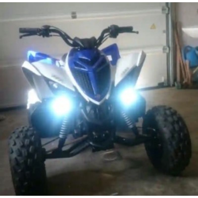 lampu tembak led 18 pcs motor mobil beam waterproof anti air